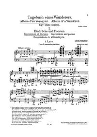 Divers travaux pour piano - Franz Liszt